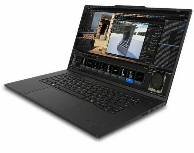 Alt view image 11 of 16 - Lenovo ThinkPad P1 Gen 7 16.0" Intel Core Ultra 7 155H NVIDIA RTX 1000 Ada Generation 16GB Memory 512GB SSD Windows 11 Pro 21KV0003US