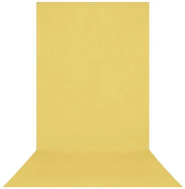 Main image of Westcott 5x12' X-Drop Wrinkle-Resistant Backdrop, Canary Yellow