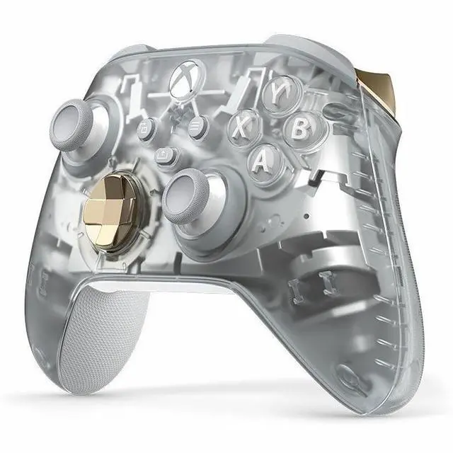 Alt view image 11 of 15 - Xbox Wireless Controller Ghost Cipher Special Edition - Wireless & Bluetooth Connectivity - New Hybrid D-Pad - New Share Button - Featuring Textured Grip - Easily Pair & Switch Between Devices