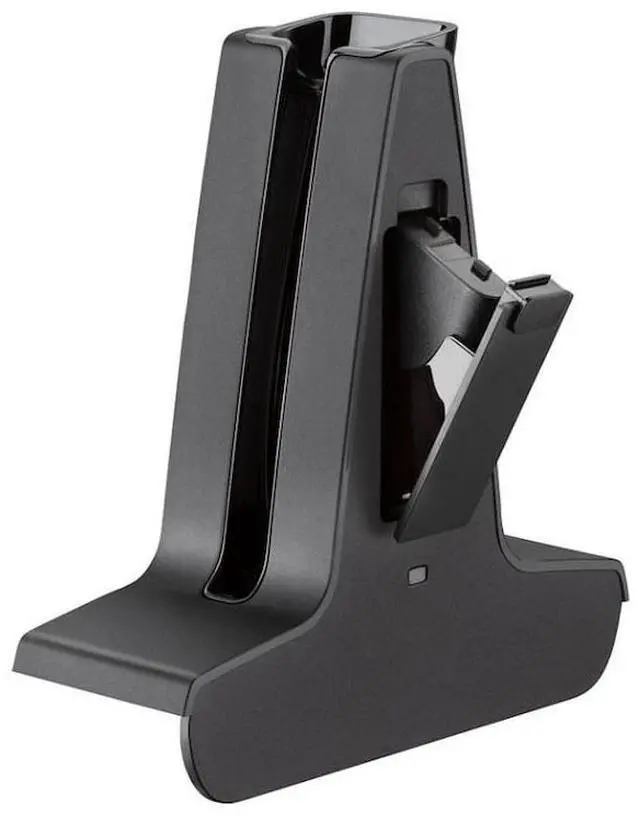 Alt view image 8 of 9 - Poly SAVI 8200 UC 8245 Headset - Mono, Stereo - USB Type A - Wireless - DECT - 449.5 ft - 32 Ohm - 20 Hz - 20 kHz - Over-the-ear - Monaural - In-ear - Noise Cancelling Microphone - Black