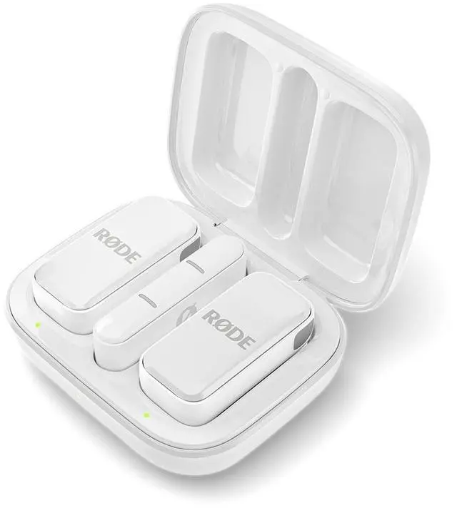 Alt view image 9 of 13 - RODE Wireless Micro 2-Person Ultracompact Wireless Microphone System with USB-C Connector (2.4 GHz, White)