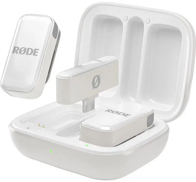 Alt view image 7 of 13 - RODE Wireless Micro 2-Person Ultracompact Wireless Microphone System with USB-C Connector (2.4 GHz, White)