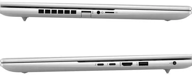 Alt view image 8 of 8 - HP Envy 16" Notebook Intel Core i7-13700H 2560 x 1600 WQXGA 16GB RAM 512 GB SSD Intel Arc A370M Graphics Natural Silver