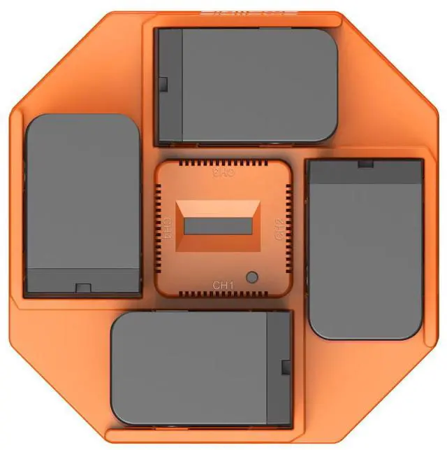 Alt view image 2 of 7 - SmallRig SmallRig 4-Channel Camera Battery Charger & 4-Battery Kit for Sony NP-F970 4834
