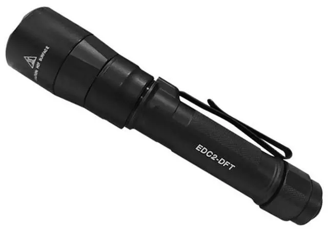 Alt view image 5 of 5 - SureFire EDC2-DFT High-Candela Everyday Carry LED Flashlight 700 Lumens Gray