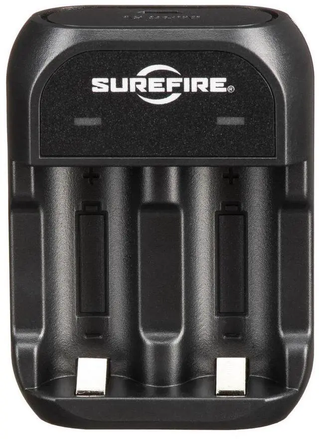 Alt view image 9 of 10 - Surefire 123A 450mAh 3.2V Rechargeable Batteries with Charger SFLFP123-KIT