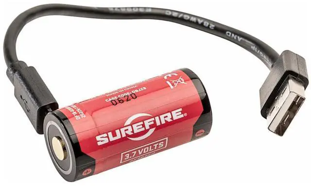 Alt view image 6 of 8 - SureFire SF18350 3.7V 1100mAh Micro USB Lithium-Ion Rechargeable Battery