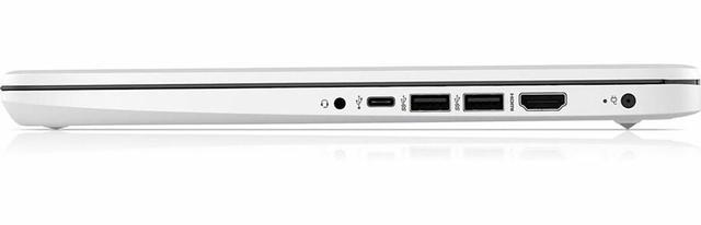 Alt view image 2 of 4 - HP 14-dq3220nr 14" HD Touchscreen Laptop - Intel Celeron N4500 1.1GHz - 4GB  - 64GB eMMC - Windows 11 Home S Mode - Intel UHD Graphics - Webcam - IEEE 802.11ax Wireless - Snowflake White