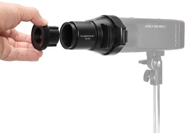 Alt view image 5 of 7 - Flashpoint AK-R27 65mm Lens for AK-R21 Projection Attachment Kit