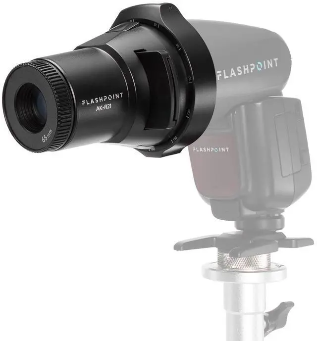 Alt view image 6 of 7 - Flashpoint AK-R27 65mm Lens for AK-R21 Projection Attachment Kit