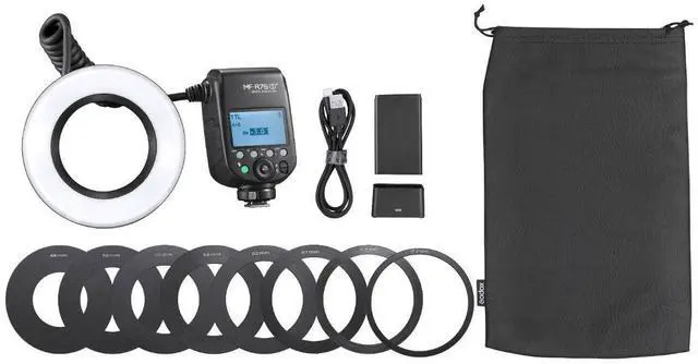 Alt view image 2 of 7 - Flashpoint MF-R76S+ TTL Macro Dental Ring Flash for Sony Camera