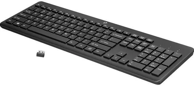 Alt view image 16 of 17 - HP 230 Wireless Keyboard - 2.4GHz Bluetooth with Number Pad Keyboard - 3L1E7AA