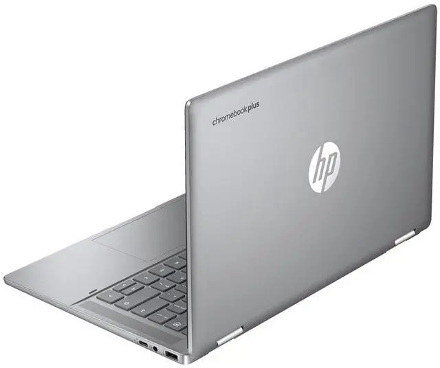 Alt view image 19 of 20 - HP Chromebook x360 14b-cd0010nr  14" FHD Intel Core i3-N305 0.8 GHz up to 3.8 GHz 8GB RAM 128GB UFS Intel UHD Graphics ChromeOS Laptop, Mineral Silver - 9P989UA