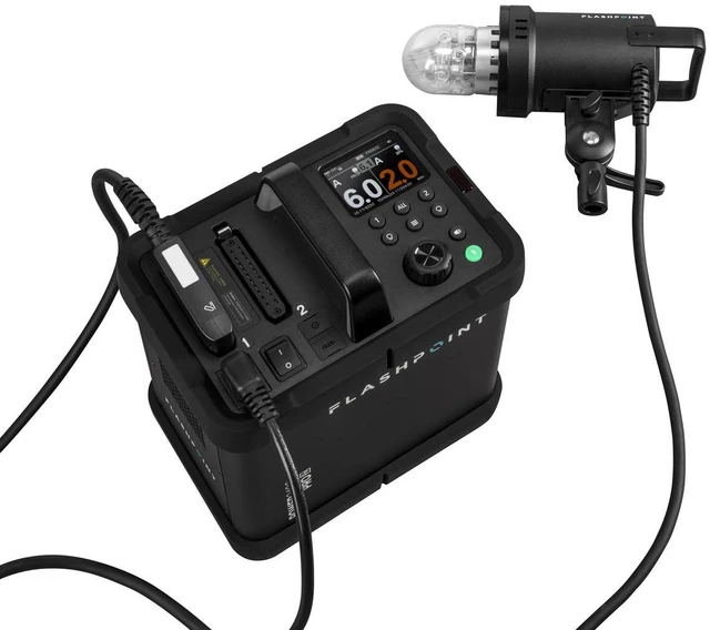 Main image of Flashpoint XPLOR Power 2400 Pro R2 Power Pack Kit With One H2400P Flash head
