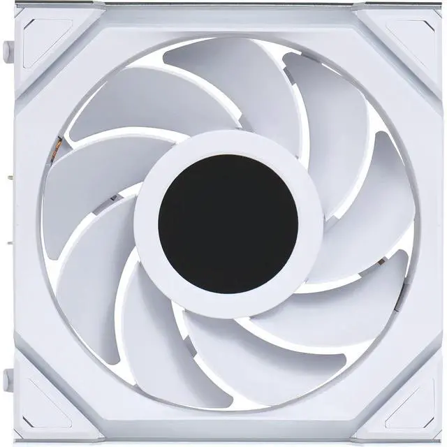 Alt view image 11 of 14 - Lian Li UNI Fan SL LCD Wireless (Reverse Blade) 120mm ARGB Fan - Triple Pack - 1.6" LCD Display - 2.4 GHz Wireless Signal for RGB & Fan Control - Controller Included & Required - White(12RSLLCD1W3W)