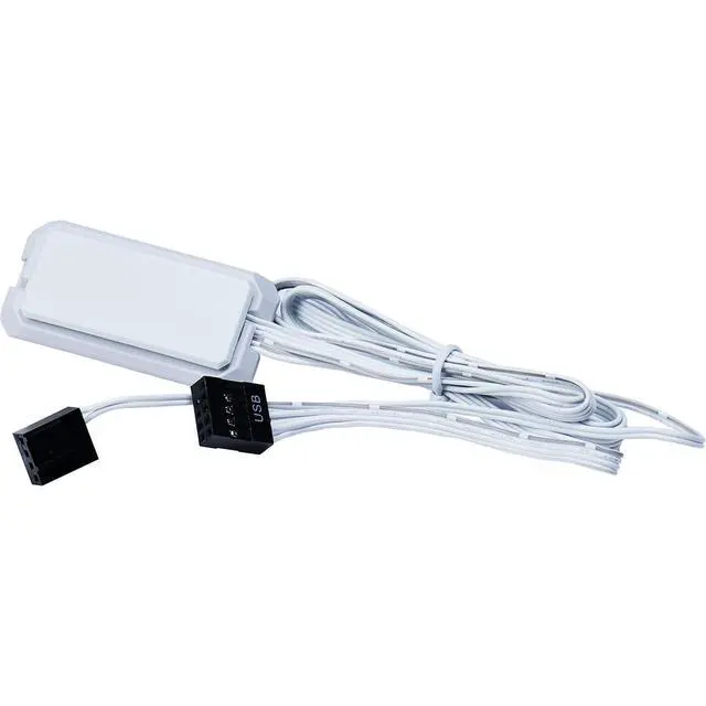 Alt view image 14 of 14 - Lian Li UNI Fan SL LCD Wireless (Reverse Blade) 120mm ARGB Fan - Triple Pack - 1.6" LCD Display - 2.4 GHz Wireless Signal for RGB & Fan Control - Controller Included & Required - White(12RSLLCD1W3W)