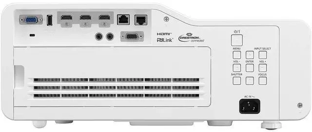 Alt view image 10 of 18 - Panasonic PT-CMZ50 Ultra-Short-Throw WUXGA 3LCD Laser Projector (White)