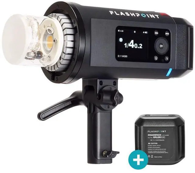 Main image of Flashpoint XPLOR 600 SE (Special Edition) R2 Manual HSS Battery-Powered All-In-One Outdoor Flash with Extra Battery