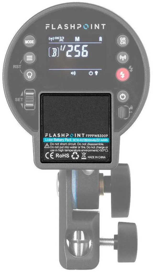 Alt view image 7 of 7 - Flashpoint WB300P 14.4V 2600mAh Li-ion Battery Pack for the XPLOR 300 Pro