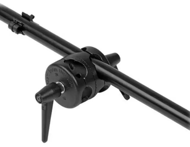 Alt view image 3 of 5 - Manfrotto 3 Piece Boom Assembly (Black Anodized) w/10 lb. Counterweight, 6'8" Long (#3385), Supports 6 Lbs
