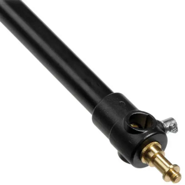 Alt view image 4 of 5 - Manfrotto 3 Piece Boom Assembly (Black Anodized) w/10 lb. Counterweight, 6'8" Long (#3385), Supports 6 Lbs