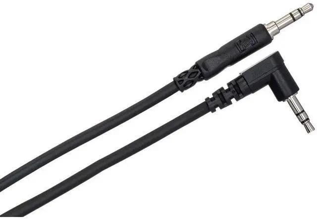 Alt view image 10 of 12 - Hosa CMM-110R Cable 3.5MM TRS - 3.5MM TRS RA 10 Feet
