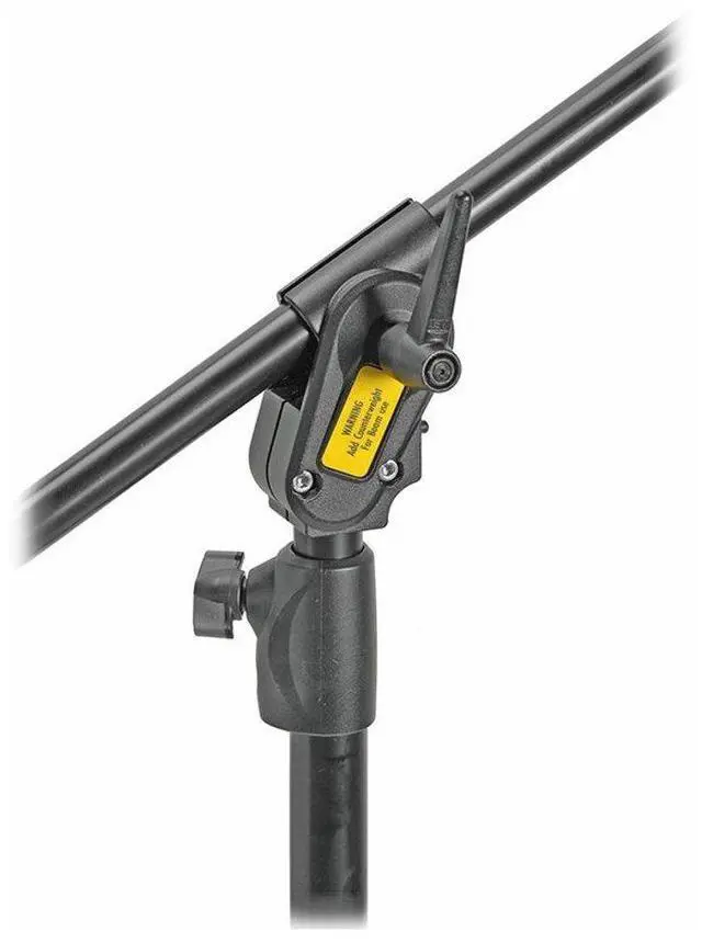 Alt view image 4 of 6 - Manfrotto Boom Stand 420 (Black Anodized), 3-Section Stand Convertible to Double Extension Boom and Stand (#3398B)