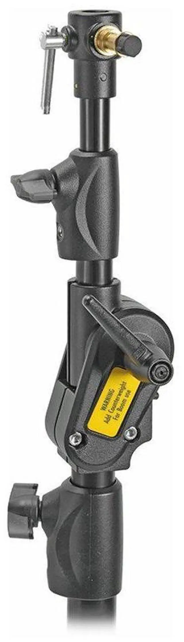 Alt view image 3 of 6 - Manfrotto Boom Stand 420 (Black Anodized), 3-Section Stand Convertible to Double Extension Boom and Stand (#3398B)