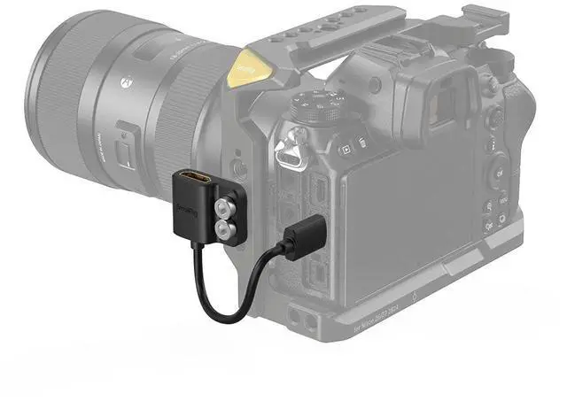 Alt view image 4 of 6 - SmallRig Ultra Slim 4K HDMI Type C to A Adapter Cable
