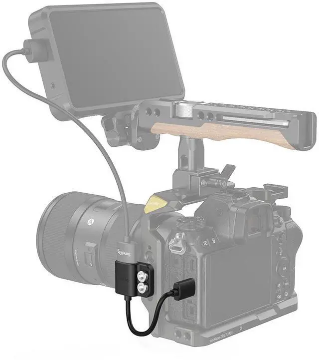 Alt view image 5 of 6 - SmallRig Ultra Slim 4K HDMI Type C to A Adapter Cable