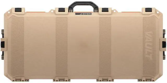 Alt view image 4 of 6 - Pelican V700 Vault Takedown Rifle/Shotgun Case with Foam, Tan, Bundle with 12x12" Splatter Shooting Target Stickers, 10-Pack