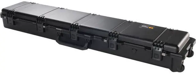 Alt view image 2 of 4 - Pelican iM3410 Storm Case without Foam for Rifles & Shotguns, with Wheels, Black