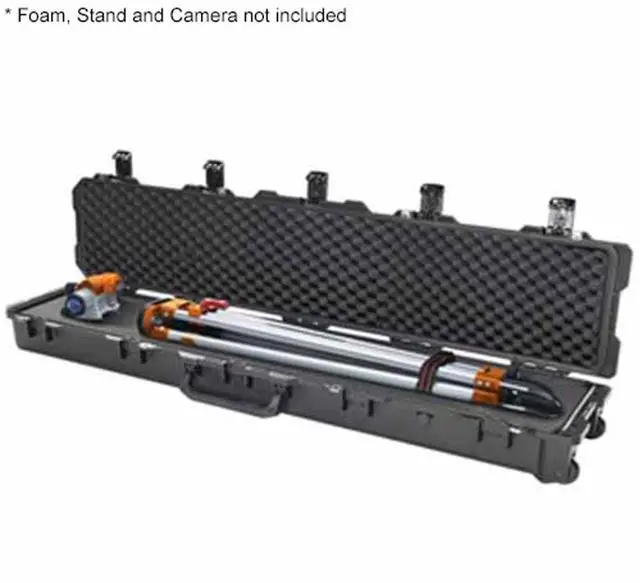 Alt view image 4 of 4 - Pelican iM3410 Storm Case without Foam for Rifles & Shotguns, with Wheels, Black