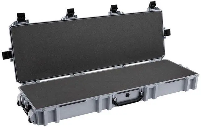 Main image of Pelican V800 Vault Double Rifle Case, Ghost Gray