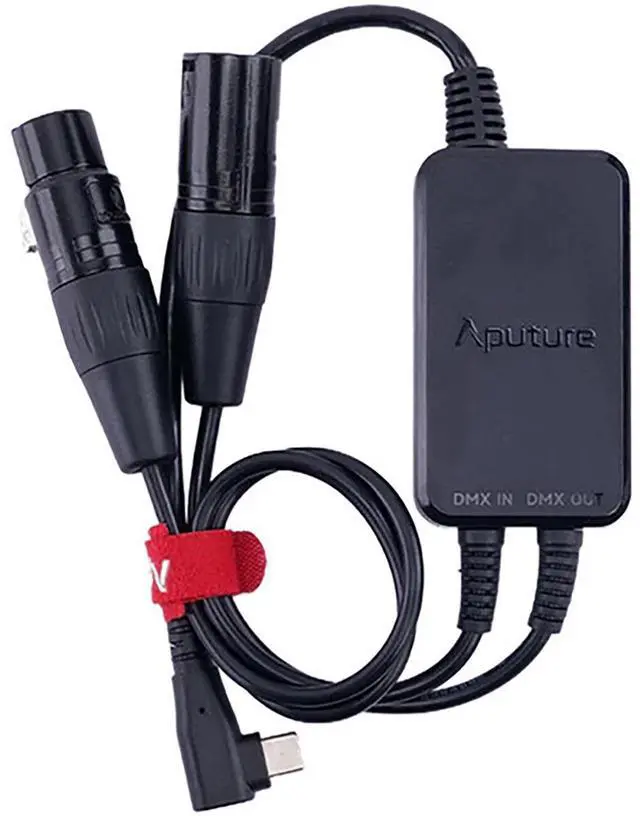 Main image of Aputure Active USB Type-C to 5 Pin DMX In & Out Adapter for MT Pro, MC Pro & INFINIBARs