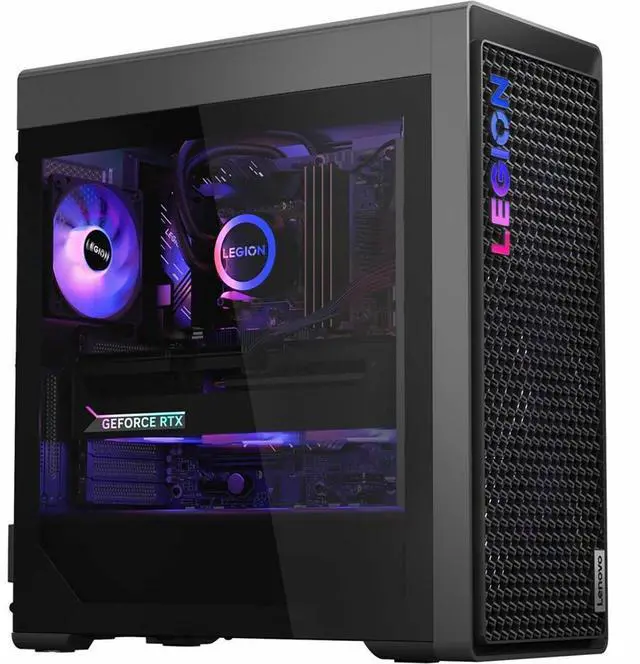 Alt view image 16 of 20 - Lenovo Legion T7 34IAS10 90Y6003JUS Gaming Desktop Computer - Intel Core Ultra 9 285K - 64 GB - 2 TB SSD - Tower - Storm Gray - Intel Z890 Chip - Windows 11 Pro - NVIDIA GeForce RTX 5080 16 GB GDDR7 -