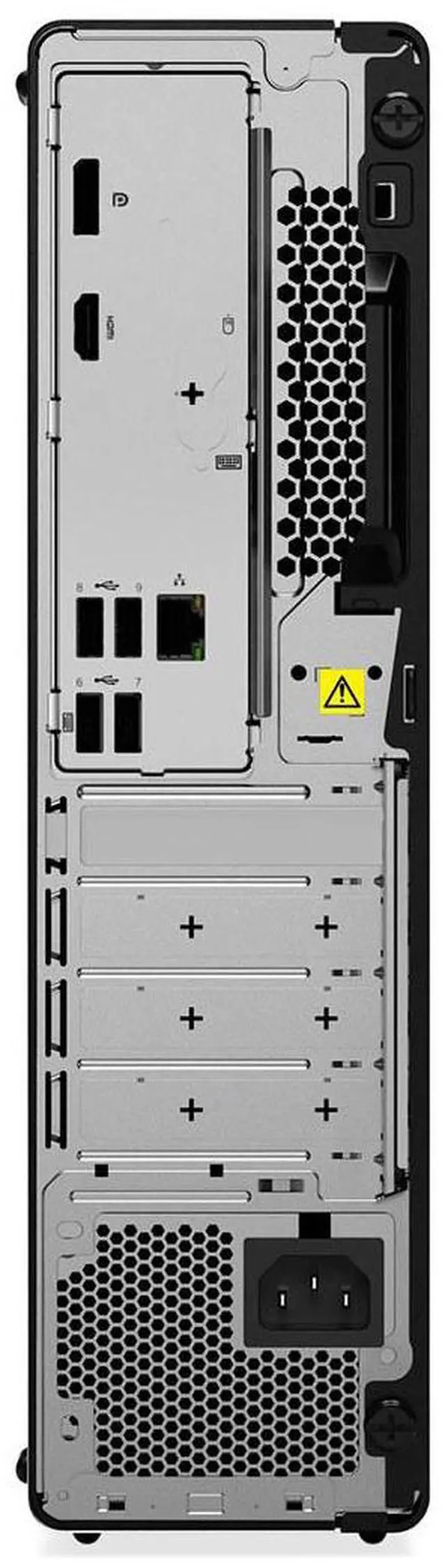 Alt view image 19 of 20 - Lenovo ThinkCentre M70s Gen 5 12U3000UUS Desktop Computer - Intel Core i5 14th Gen i5-14400 - 16 GB - 512 GB SSD - Small Form Factor - Black - Intel Q670 Chip - Windows 11 Pro - Intel UHD Graphics 730