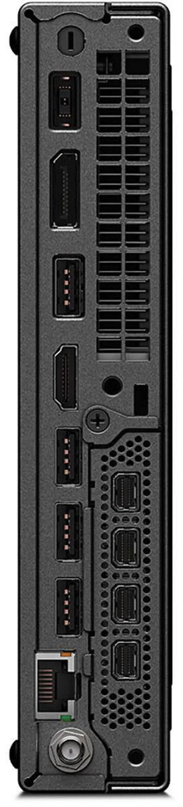 Alt view image 13 of 16 - Lenovo ThinkStation P3 30H0006TUS Workstation - 1 x Intel Core i9 14th Gen i9-14900 - 32 GB - 1 TB SSD - Tiny - Black - Intel Q670 Chip - Windows 11 Pro - 1 x NVIDIA T400 4 GB Graphics - NVMe Controll