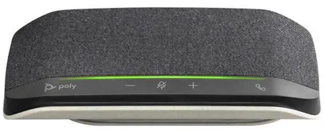 Alt view image 8 of 12 - HP Poly Sync 10 Speakerphone +USB-A to USB-C Cable