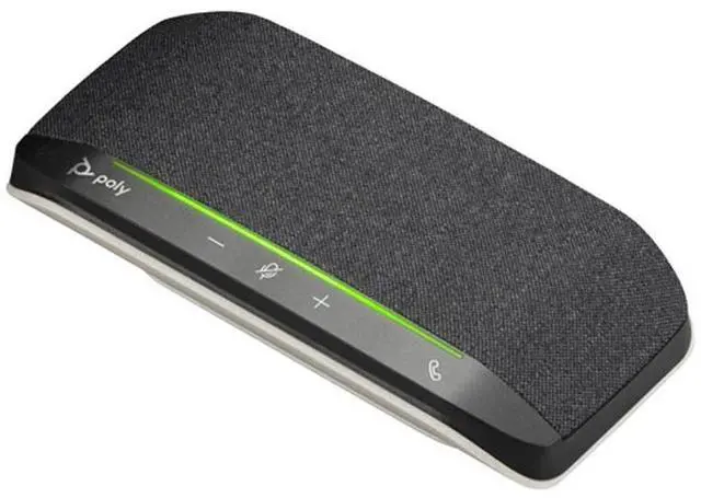 Alt view image 9 of 12 - HP Poly Sync 10 Speakerphone +USB-A to USB-C Cable