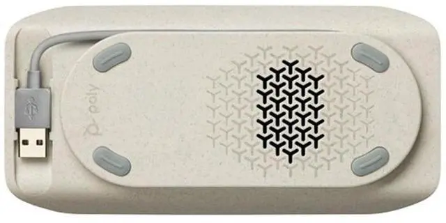 Alt view image 11 of 12 - HP Poly Sync 10 Speakerphone +USB-A to USB-C Cable