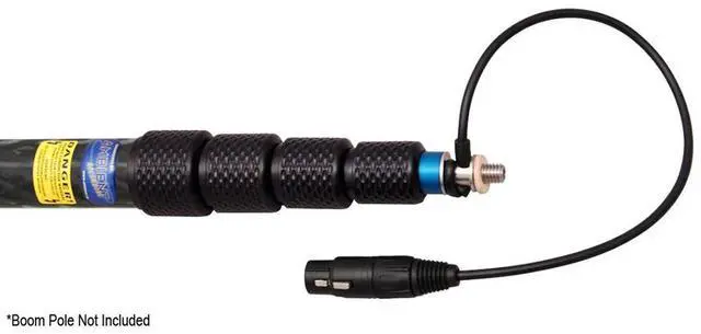Alt view image 3 of 3 - Ambient Recording Straight 5-Pin Stereo XLR Cable Kit for QX 5130 Quickpole Light Boom Pole