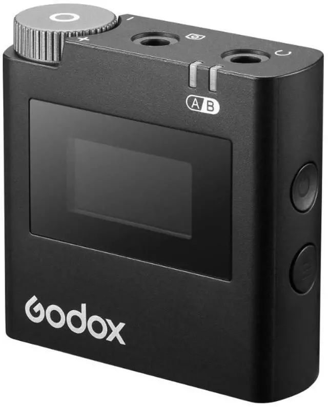 Main image of Godox Virso RX 2.4GHz Dual-Channel Clip-On Wireless Microphone Receiver