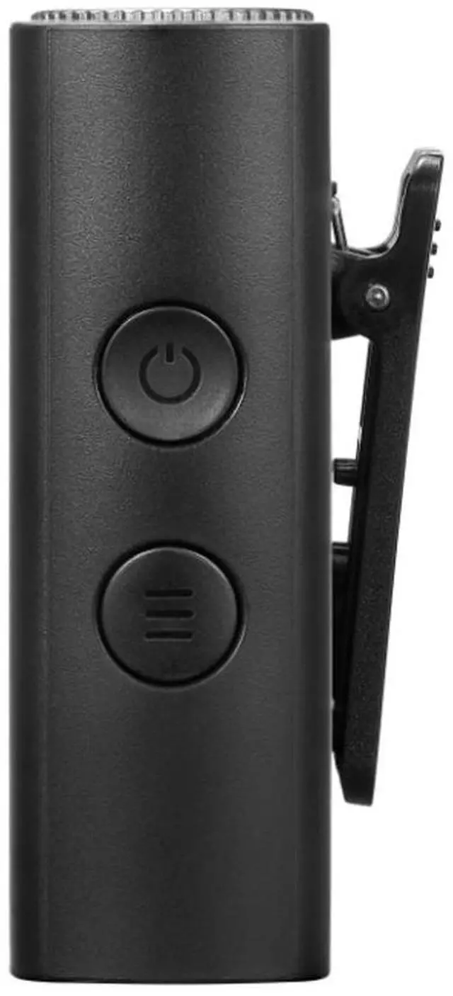 Alt view image 4 of 5 - Godox Virso RX 2.4GHz Dual-Channel Clip-On Wireless Microphone Receiver