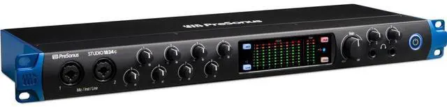 Alt view image 5 of 6 - PreSonus Studio 18x20 High-Definition USB Type-C Audio/MIDI Interface, Bundle with TAPH100 Monitor Headphones and 25' Microphone Cable