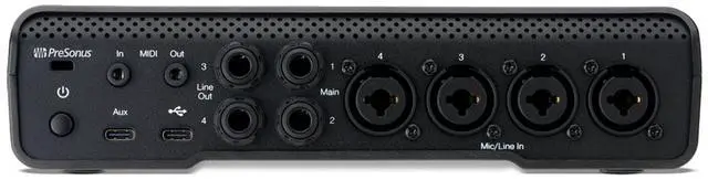 Alt view image 4 of 5 - PreSonus Quantum ES 4 4x4 24-Bit USB-C Audio Interface