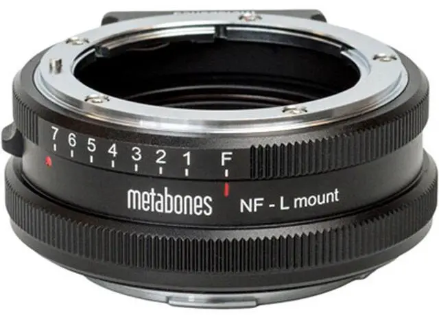 Main image of Metabones Nikon G Lens to L Mount Adapter, Matte Black