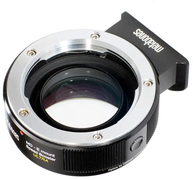 Main image of Metabones Metabones Minolta MD Lens Compatible with Sony E-Mount Camera ULTRA Speed Booster, Matte Black