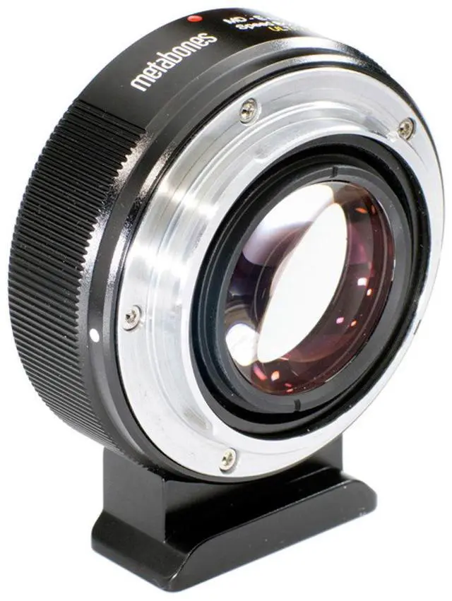 Alt view image 2 of 3 - Metabones Metabones Minolta MD Lens Compatible with Sony E-Mount Camera ULTRA Speed Booster, Matte Black