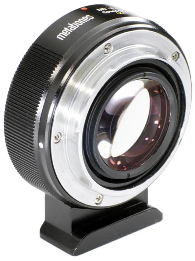 Alt view image 3 of 3 - Metabones Metabones Minolta MD Lens Compatible with Sony E-Mount Camera ULTRA Speed Booster, Matte Black